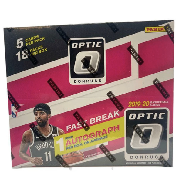 2019/20 Panini Donruss Optic Basketball Fast Break Case (20 CT)