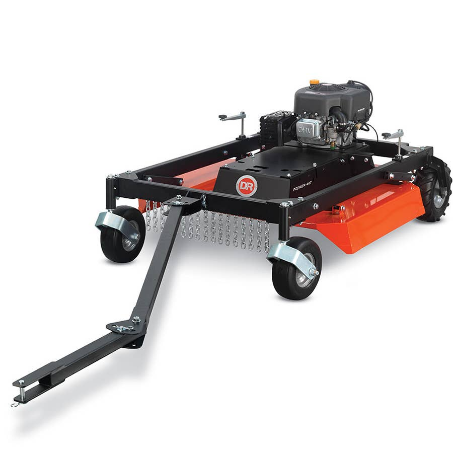 DR Field and Brush Mower - 44 Inch Tow-Behind Brush Cutter