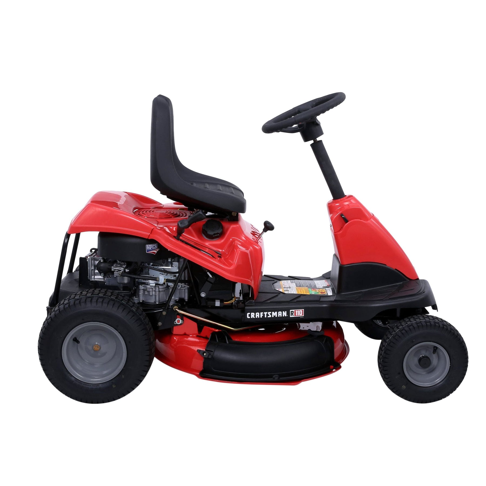 Craftsman R110 Riding Lawn Mower - 36 Inch, 11.5 HP, Manual Gear Drive