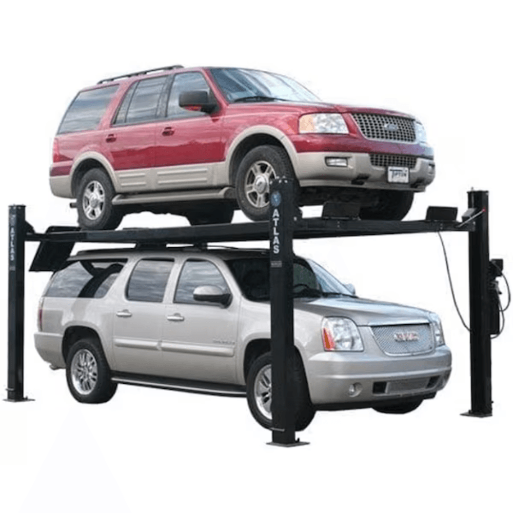 Atlas PRO9000 Extra Wide, Tall & Long 4-Post Car Lift - 9,000 lb Capacity