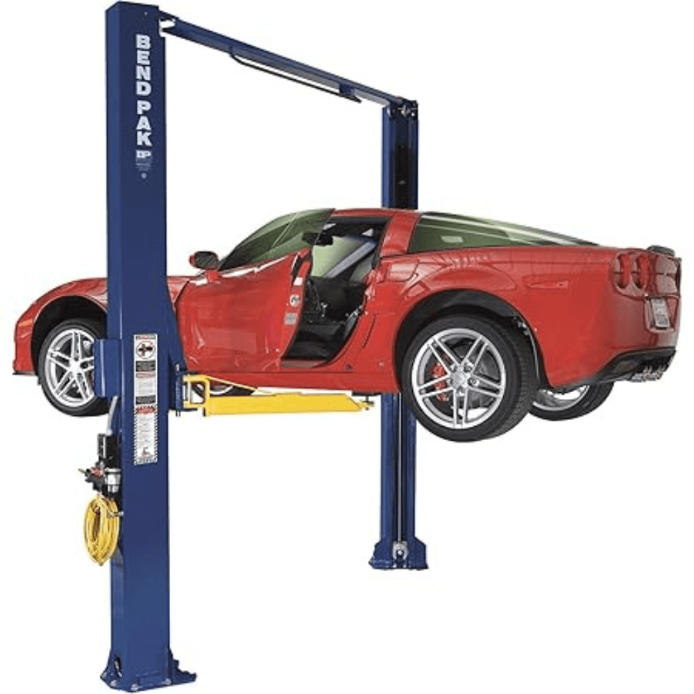 BendPak XPR-10AS-LP Asymmetric 2-Post Car Lift - 10,000 lb Capacity