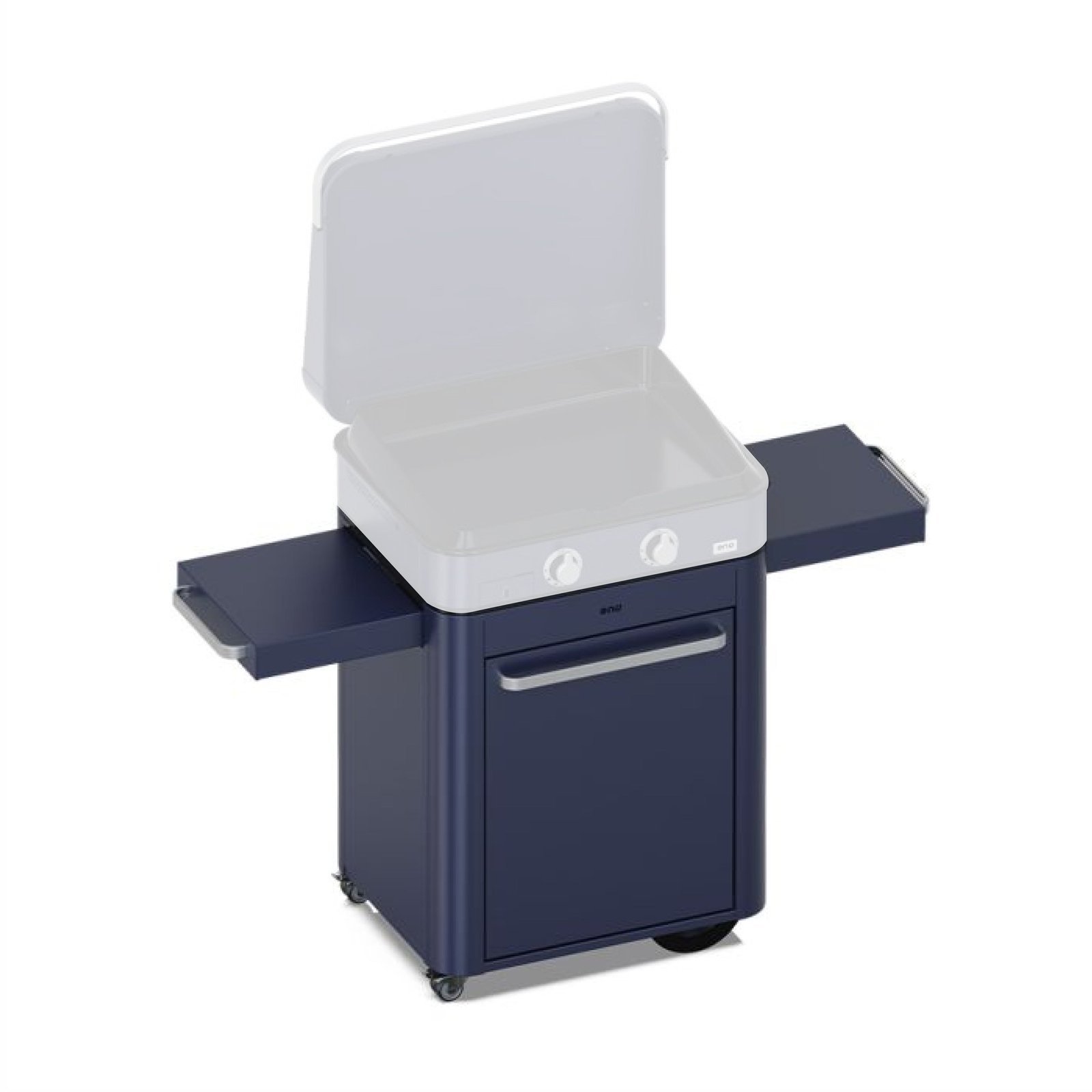 ENO Enosign 65 Plancha Cart - Navy Blue, Powder-Coated Galvanized Steel